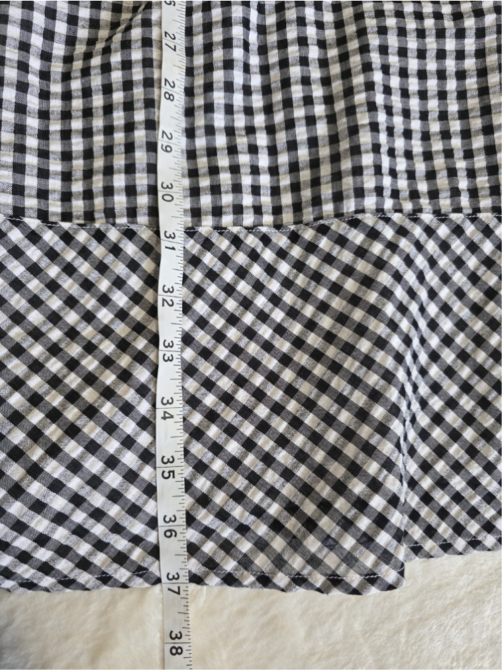 Vineyard Vines Gingham Seersucker Dress 10 Preppy Coastal Romantic NWT $148 - Picture 7 of 15